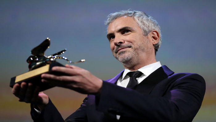 El director de la cinta, Alfonso Cuarón, le dedicó el premio a su nana, quien fue la inspiración para la película.