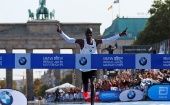 En este maratón de Berlín se encontraban inscritos al menos 44 mil corredores.