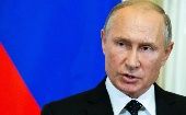 Putin subrayó que desde ahora Moscú tendrá como objetivo garantizar la seguridad del personal militar ruso.