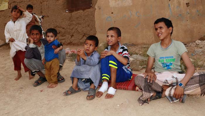 La ONU ha advertido de la difícil situación de los niños en Yemen.