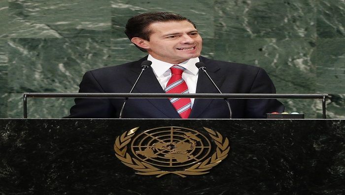 Peña Nieto solicita ante la ONU un pacto mundial para una migración segura y regular.