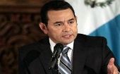 El presidente Jimmy Morales no renovó el mandato de la Comisión Internacional Contra la Impunidad de Guatemala (Cicig). 