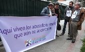 El 27 de septiembre se llevaron a cabo protestas para exigir justicia por los abusos sexuales de los hermanos maristas en Chile.