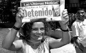 El pueblo chileno, especialmente los familiares de las víctimas de la dictadura celebraron la detención de Augusto Pinochet. 
