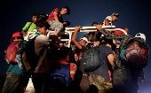 Más de 7.000 centroamericanos se han sumado a la caravana de migrantes que avanza hacia Estados Unidos. 