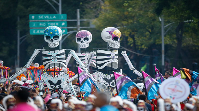 Desde este 27 de octubre hasta el 4 de noviembre la ciudad de México realizará sus tradicionales actividades con motivo del Día de Muertos.