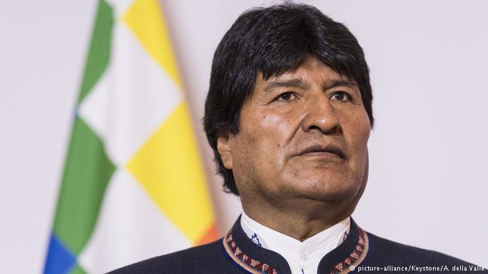 Evo Morales hizo un 