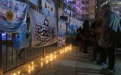 Familiares de los desaparecidos denuncian falta compromiso por parte del Gobierno argentino en la búsqueda del submarino.