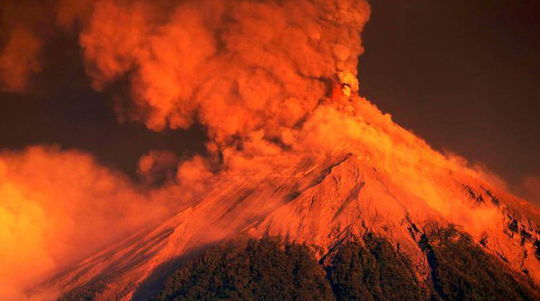 Las imágenes más impactantes del volcán de Fuego en Guatemala