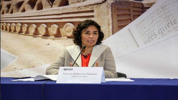 La ministra de Cultura de Perú, Patricia Balbuena, aseguró que no conocía las irregularidades ocurridas en su gabinete, durante su mandato.