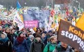 Activistas marcharon contra la explotación del carbón en Berlín el pasado sábado primero de diciembre, como preámbulo a la COP 24. Se esperan más protestas en el curso de la cumbre. 