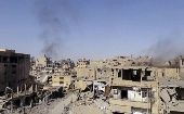 Los bombardeos han dejado graves daños materiales en Deir Ezzor.