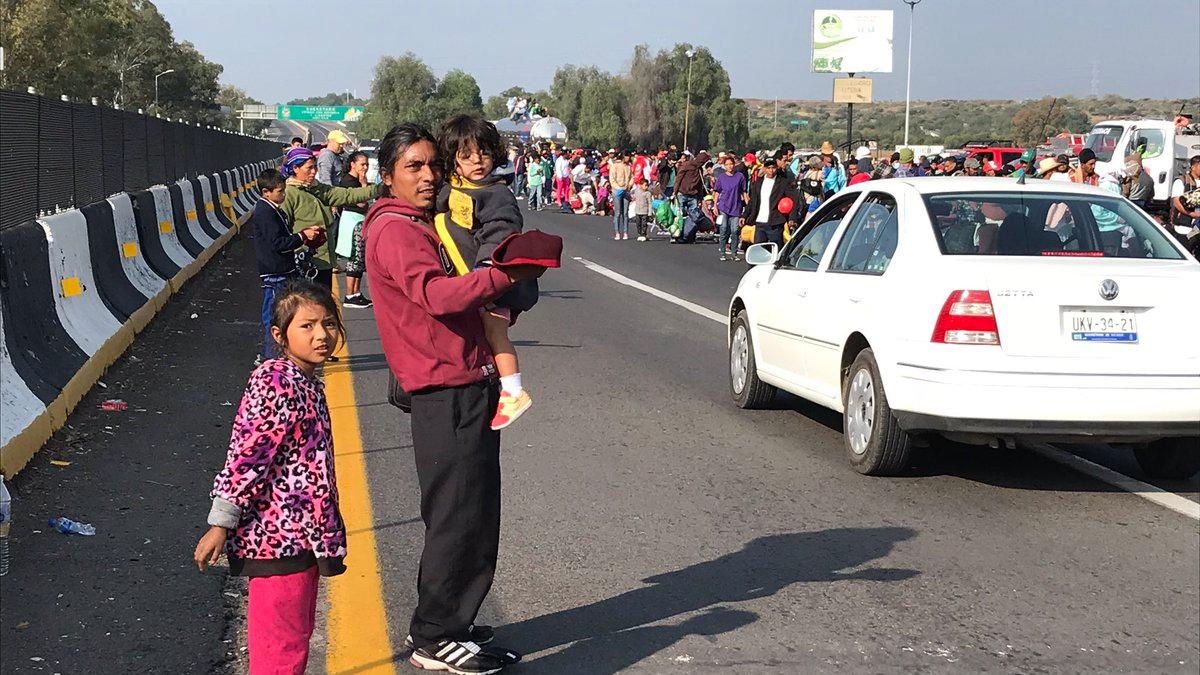López Obrador llegó a la Presidencia de México este diciembre en medio de la crisis de migrantes centroamericanos, quienes buscan oportunidades de mejorar sus vidas.