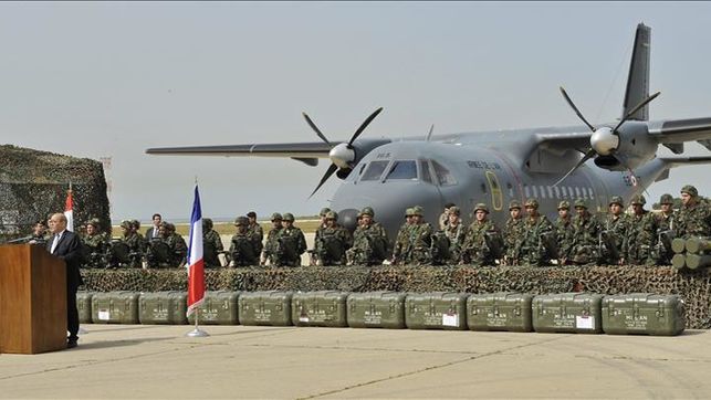 Francia seguirá realizando operaciones militares en Siria.