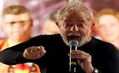Movimientos sociales se han manifestado en contra de la privativa de libertad del expresidente Lula da Silva. 