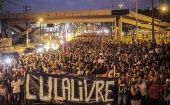 Los organizadores esperan que más de 500 personas se congreguen a las afueras de la Policía Federal de Curitiba para apoyar Lula.