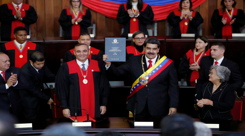 Acto de juramentación del presidente venezolano Nicolás Maduro