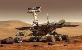 Onda espacial InSight realiza tareas de investigación en Marte desde 2018.