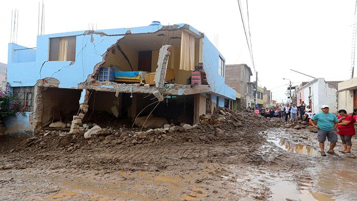 La temporada de lluvias en Perú ha afectado, además, a 2018 viviendas, 43 colegios y siete centros de salud.