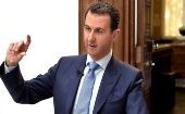 El presidente Bashar al-Asad criticó la intervención de los países que apoyaron la guerra en Siria afirmando que solo buscaban descentralizar el Gobierno.