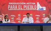 “Nos secuestran 30 mil millones de dólares y ofrecen 20 millones de comida podrida, cancerígena ¡Es un show barato!”, denunció el presidente Maduro.