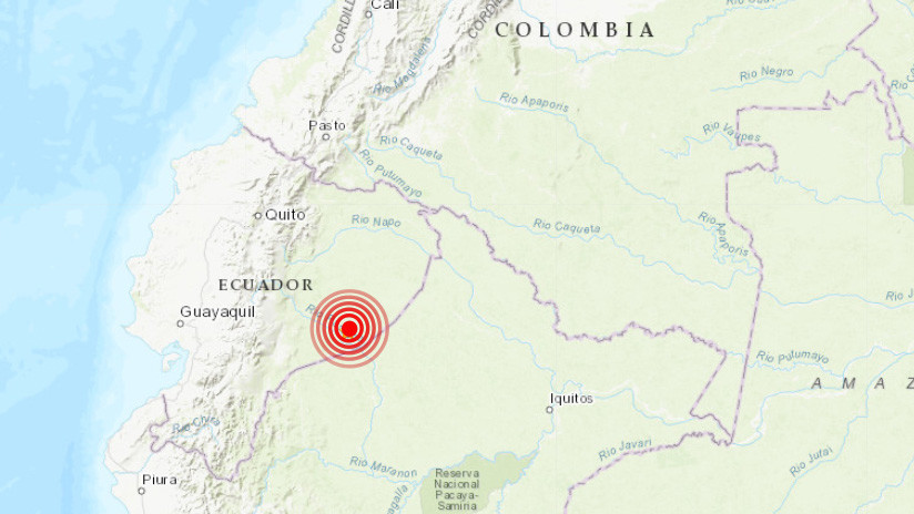 El último temblor se reporto en las cercanías de la región de Guayas, Guayaquil.