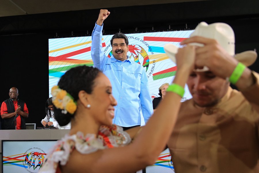 El presidente Maduro asistió a la Asamblea Internacional de los Pueblos, que congregó a representantes de movimientos sociales de 84 países.