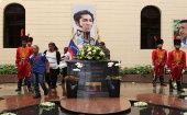 El acto conmemorativo fue celebrado en el Cuartel de la Montaña en Caracas (capital), donde reposan los restos del líder de la Revolución Bolivariana.