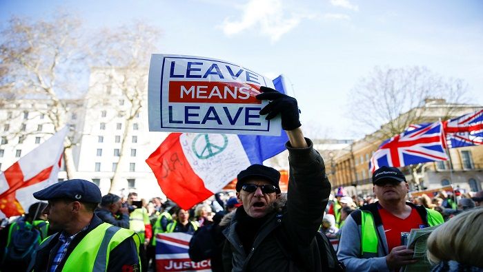 La salida de Reino Unido de la Unión Europea está prevista para el viernes 29 de marzo de 2019.