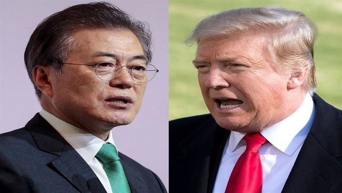 Corea del Sur en la mesa de negociación entre Corea del Norte y EE.UU., ha sido la mediadora para la desnuclearización en la región.