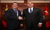El canciller venezolano llegó este lunes a Turquía para revisar las relaciones bilaterales.