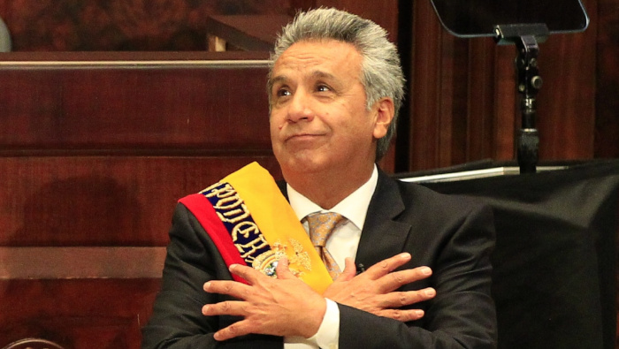 Opositor involucró al presidente de Ecuador, Lenín Moreno, en un caso de presunto enriquecimiento ilícito.