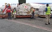 El ministro de salud señaló que los productos médicos serán distribuidos a los ocho hospitales y más de 30 ambulatorios que posee la Cruz Roja en Venezuela.