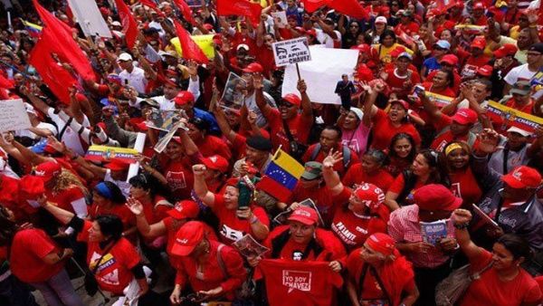 La movilización fue convocada para las 10H00 (hora local) en Caracas, capital venezolana.