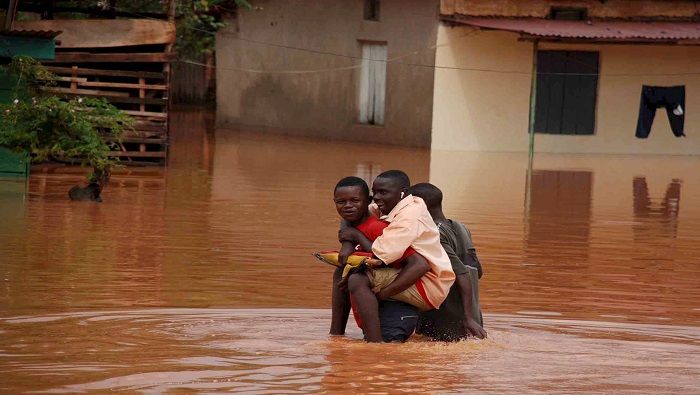 Las lluvias afectaron a los distritos de Kamuli y Buyende, donde la mayoría de las víctimas fueron niños.