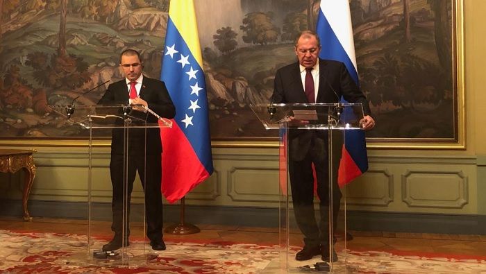 Los cancilleres de Rusia y Venezuela sostuvieron este domingo una conferencia de prensa en la ciudad de Moscú, capital rusa.