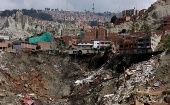 Los deslizamientos de tierra en la zona sur de La Paz dejaron 164 viviendas afectadas, de las cuales 68 colapsaron.