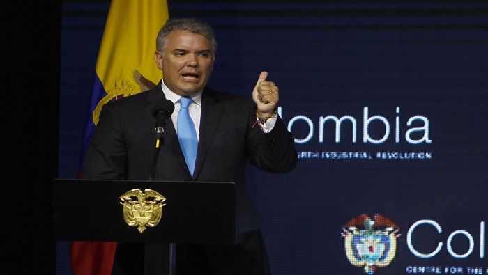 El jefe de Estado ofreció abolir la impunidad a través de la creación de este cuerpo especial de justicia en Colombia.