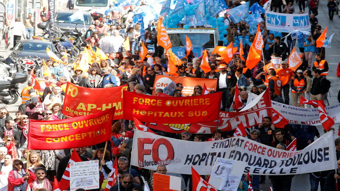 Los sindicatos indicaron que las movilizaciones realizadas en todo el país son la primera etapa de la lucha que emprenden contra la normativa.