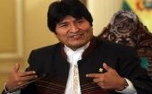 Morales lamentó que el Gobierno que preside Sebastián Piñera no haya respondido al llamado a diálogo hasta ahora.