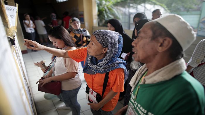 Más de 60 millones de filipinos están llamados a participar en estas elecciones.