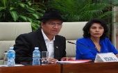El representante de Bolivia alertó sobre la amenaza que existe contra los países progresistas y llamó a fortalecer la unidad.