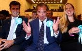 El ultranacionalista Nigel Farage se encuentra entre los miembros del Partido Brexit que serán eurodiputados.