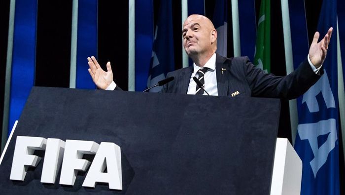 El Congreso de la FIFA aprobó que Infantino, que no contaba con rivales por la presidencia, fuera reelegido por aclamación.