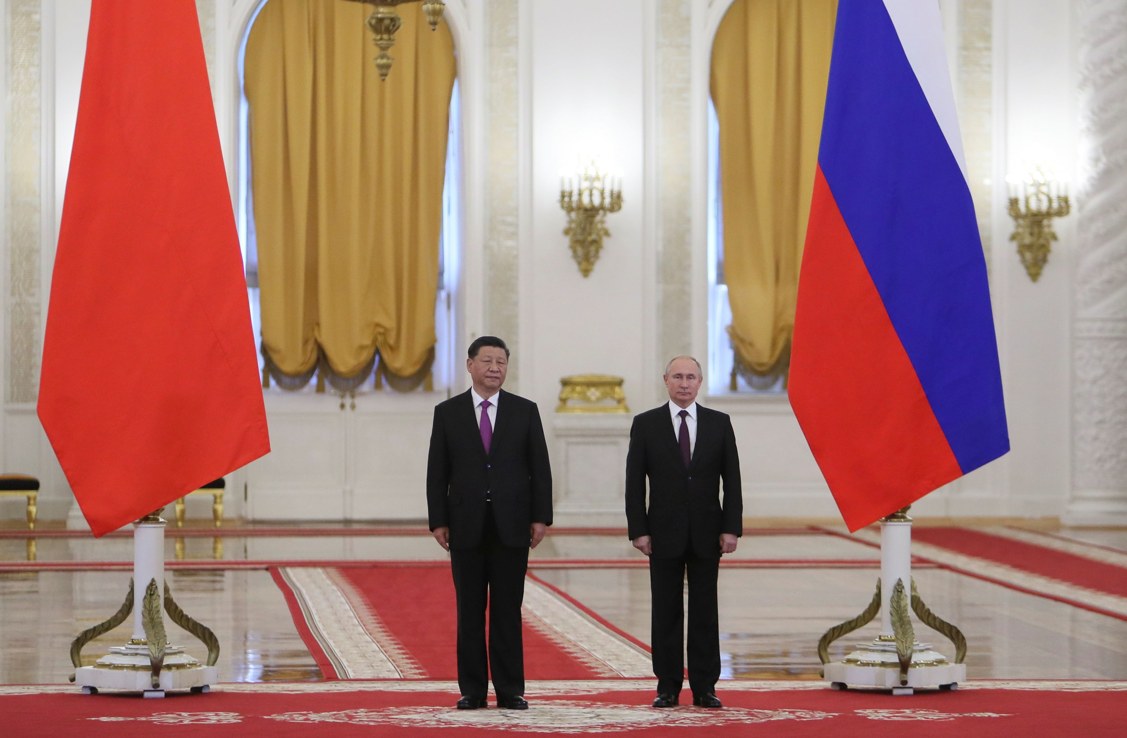 Putin y Xi coinciden en declaración conjunta en rechazar una posible intervención extranjera en Venezuela.