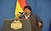 El presidente Evo Morales insistió en la necesidad de reducir las brechas económicas entre los pueblos.
