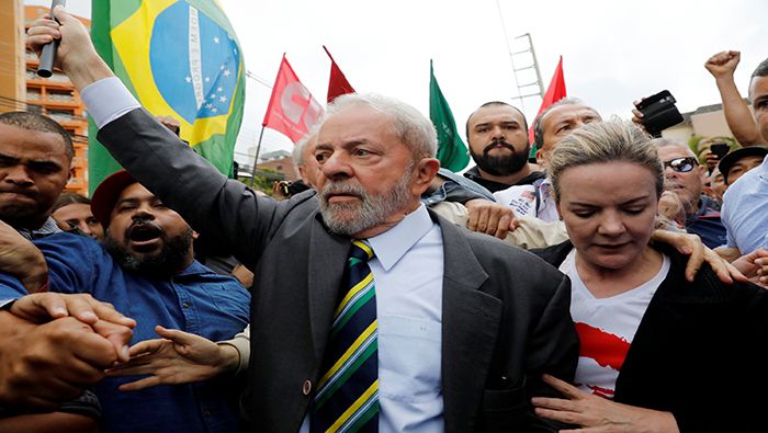 Lula da Silva se encuentra detenido tras el juicio por corrupción en la causa Lava Jato.