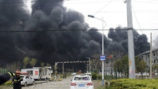 La explosión de la empresa Xumei Biotech tuvo lugar en horas de la tarde de este miércoles.