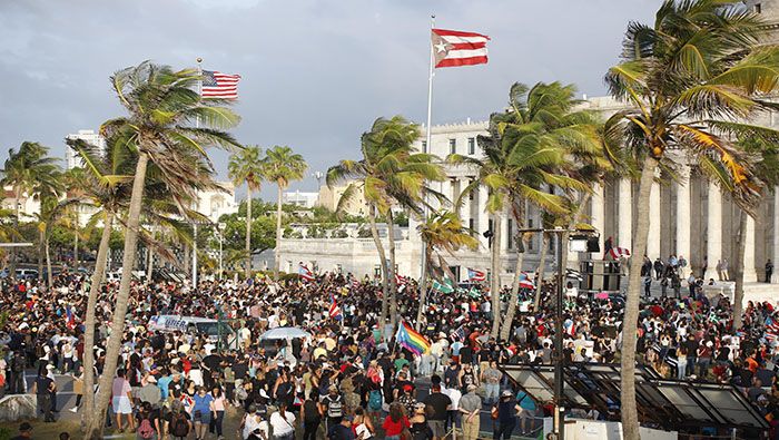 Los puertorriqueños demandan la dimisión de Ricardo Roselló por la trama de corrupción en su Gobierno.