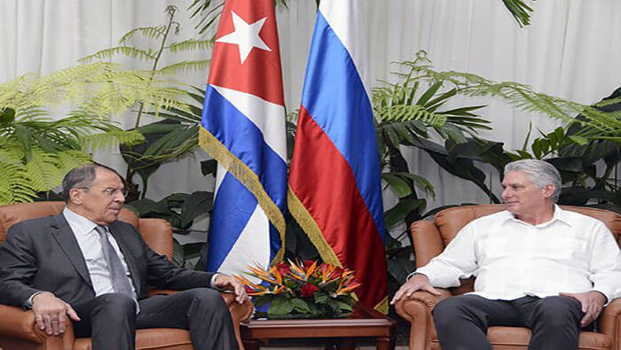 Díaz-Canel y Lavrov destacaron que las relaciones entre La Habana y Moscú están basadas históricos lazos de amistad entre los dos pueblos.
